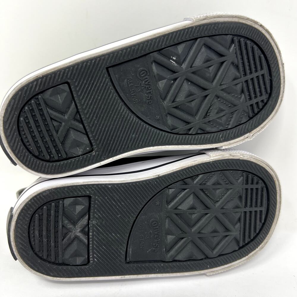 Converse All Star Sneakers Kids Size 6 Black & Green Chuck Taylor Extra Comfort - Picture 4 of 10